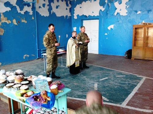 Великдень в зоні АТО.(ФОТО)